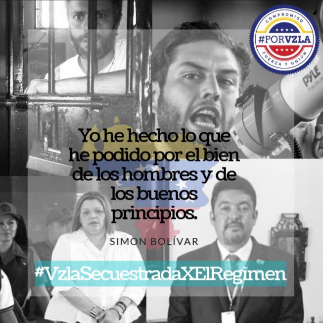 Norgech's tweet photo. Pensar distinto es razon para encarcelar inocentes en Venezuela #VzlaSecuestradaXElRegimen https://t.co/Wat75MBurH