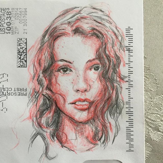 MichaelFlintArt's tweet photo. My “sketch while I’m on the phone today.” I had a red Prismacolor pencil and a mechanical pencil in my bag. .
.
.
#art #artistsofinstagram #illustration #drawing #artist #sketchbook #artoftheday #figurativeart #drawing #sketch #instaart #instagood #instaartist #figuredrawi… https://t.co/6ggRY4mdVV