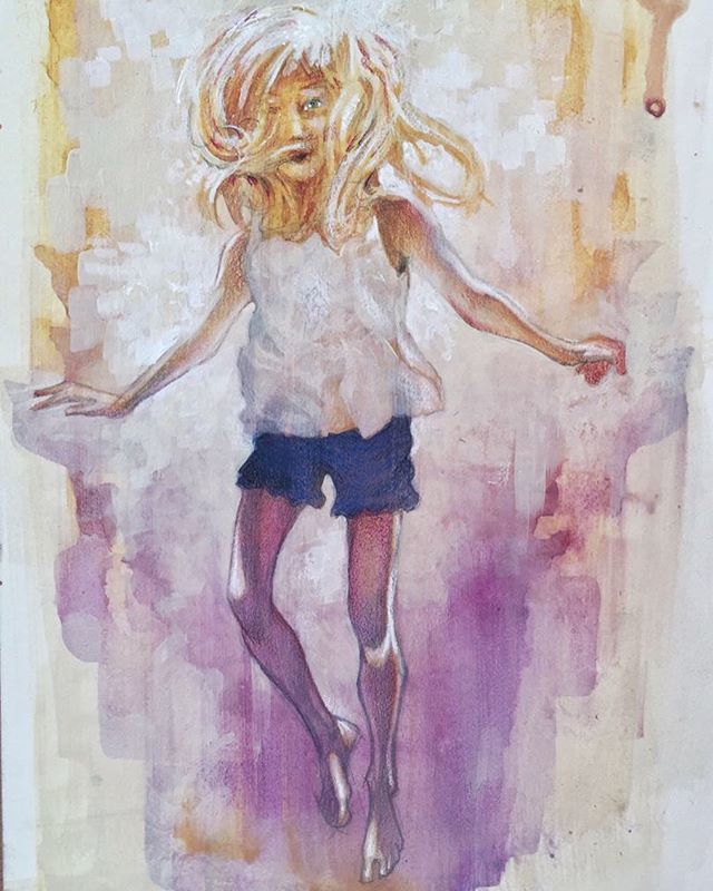 StudioBowesArt's tweet photo. Delighted with these new in-class demos! Looking forward to crafting a few more in the coming weeks! #SCAD #SCADIllustration #SCADLife #MaterialsAndTechniques #Pencil #AcrylicPaint #Watercolor #ColoredPencil #Fun https://t.co/ZpLy14Uzvs