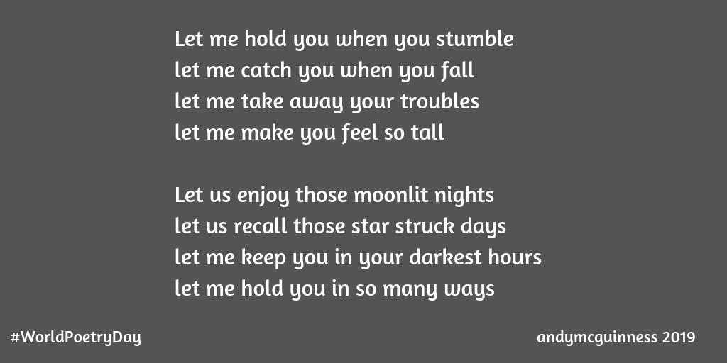 cookstuff's tweet image. #WorldPoetryDay2019