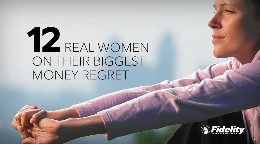 Fidelity's tweet photo. Shoulda, coulda, woulda. 12 women share their biggest money regrets to help you avoid having them too: https://t.co/KX5UdvLEcA https://t.co/JhC78GY1pj
