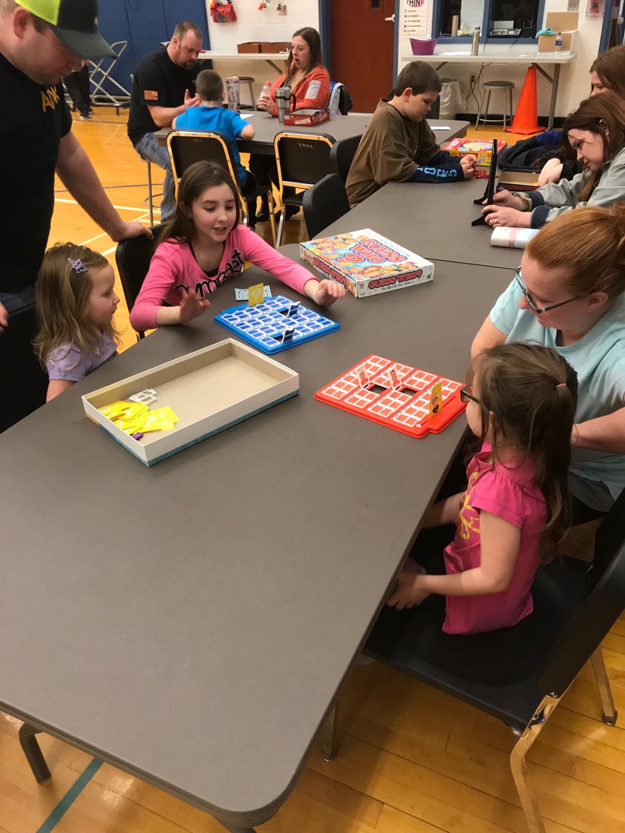 SMatteson77's tweet photo. Family game night at IRIS. So much fun! #IRISrocks #WarriorPride https://t.co/vy2FjJ7KVq