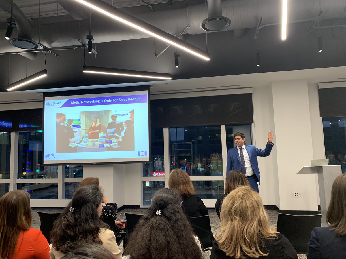 BlueOceanGT's tweet photo. “I am never selling anything but always selling myself”
Myth: Networking is only for sales people.
@winphila 
#networking #womenininvesting #womenhistorymonth #sales #communications #softskills #womenleaders #onlinereputation #brand #digitalbrand #sameersomal https://t.co/3YukwWiNZ6
