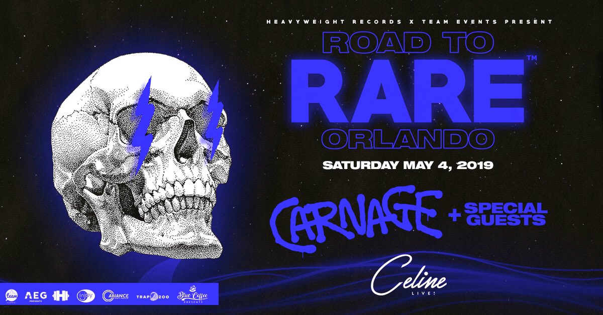 TEAMeventsco's tweet photo. We’re teaming up with @HeavyweightRecs to bring you Road to Rare Orlando with @djcarnage and special guests!🍾🍾🍾

#May4 #RoadtoRare #RareOrlando https://t.co/VLRZJNXwke