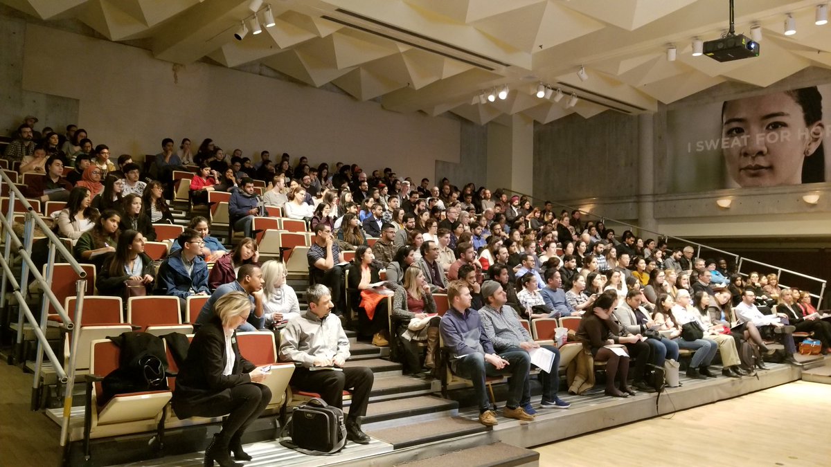 ToSoArch's tweet photo. Its a packed house here at @YMCAGTA Central for our TSA talk with the Canadian Architectural Certification Board on the #pathtolicensure for foreign-trained architectural professionals! https://t.co/kJg2HiG9nS