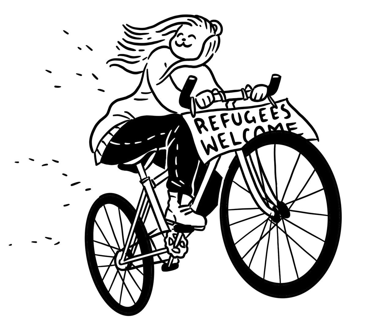 Updating pics from a zine I made 5 years ago @rar_australia #RefugeesWelcome #kidsoffnauru #letthemstay #auspol #illustration #draw