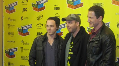 CristelAng's tweet photo. #SashaRoiz #DominicBogart with Director #NyrPaniry Film Festival premier of EXTRACTED #SXSW2012 https://t.co/IN3JmYfBJ3