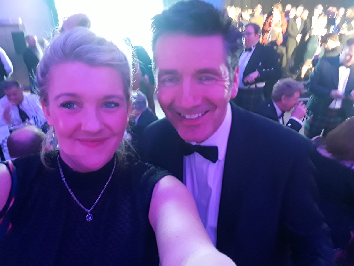 At <a href="/ruralawards/">Scottish Rural Awards</a> with <a href="/DougieVipond/">Dougie Vipond</a> 🤩