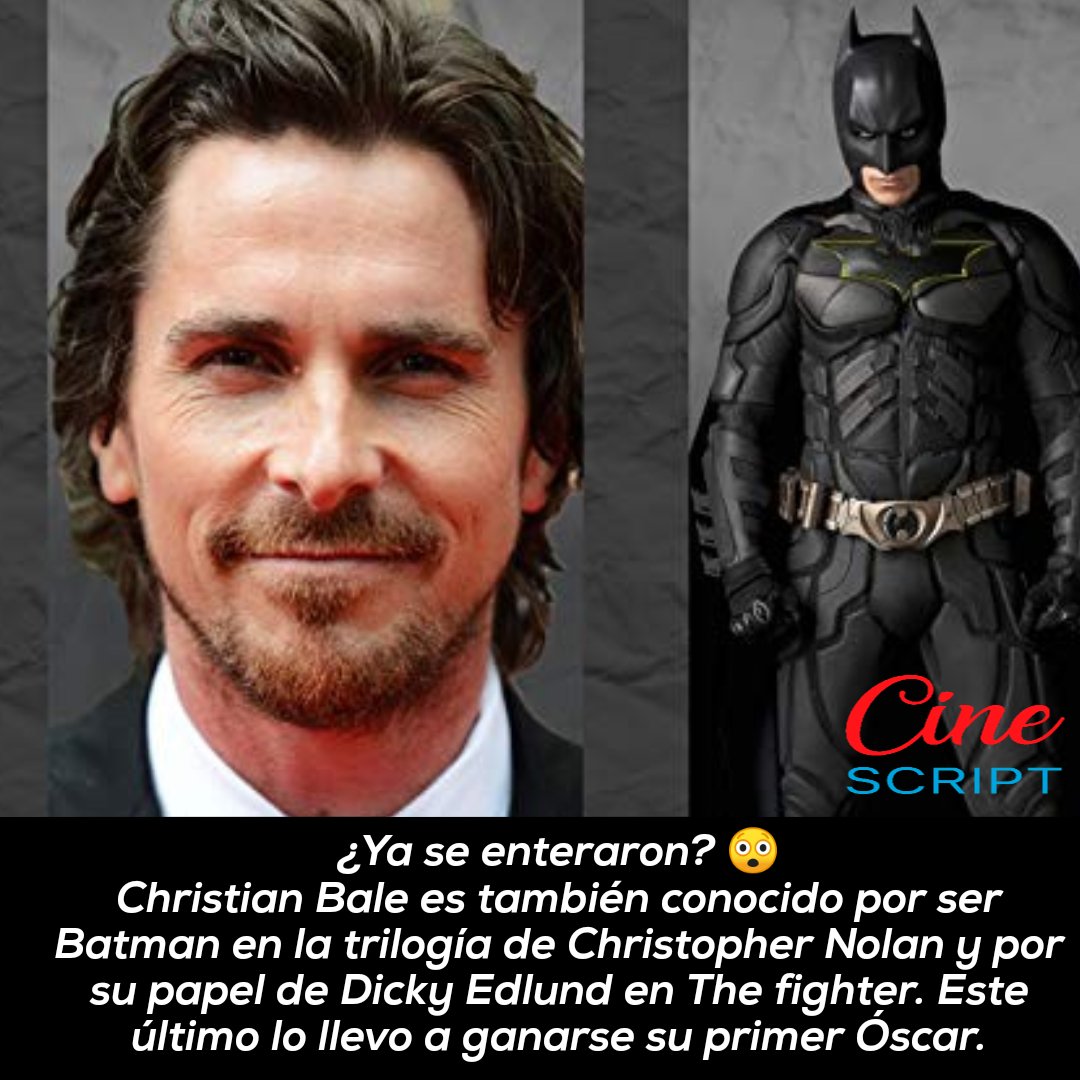 Cine_Script's tweet image. instagram.com/cine_script

#sabiasque #curiosidades #dato #cine #cinescript #cinefilo #cinefilos #cinema #cinematic #movies #movie #batman #dcuniverse #dccomics #justiceleague #news #new #oscars #vice #thefighter #usa #unitedstates #award #actor #awards #ChristopherNolan