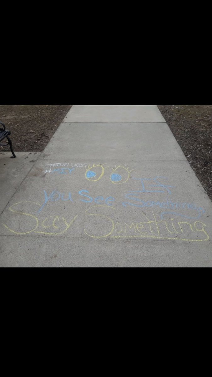 AtitlanChapter's tweet image. If you see something, say something! Keep everyone safe this weekend! #IUPleads