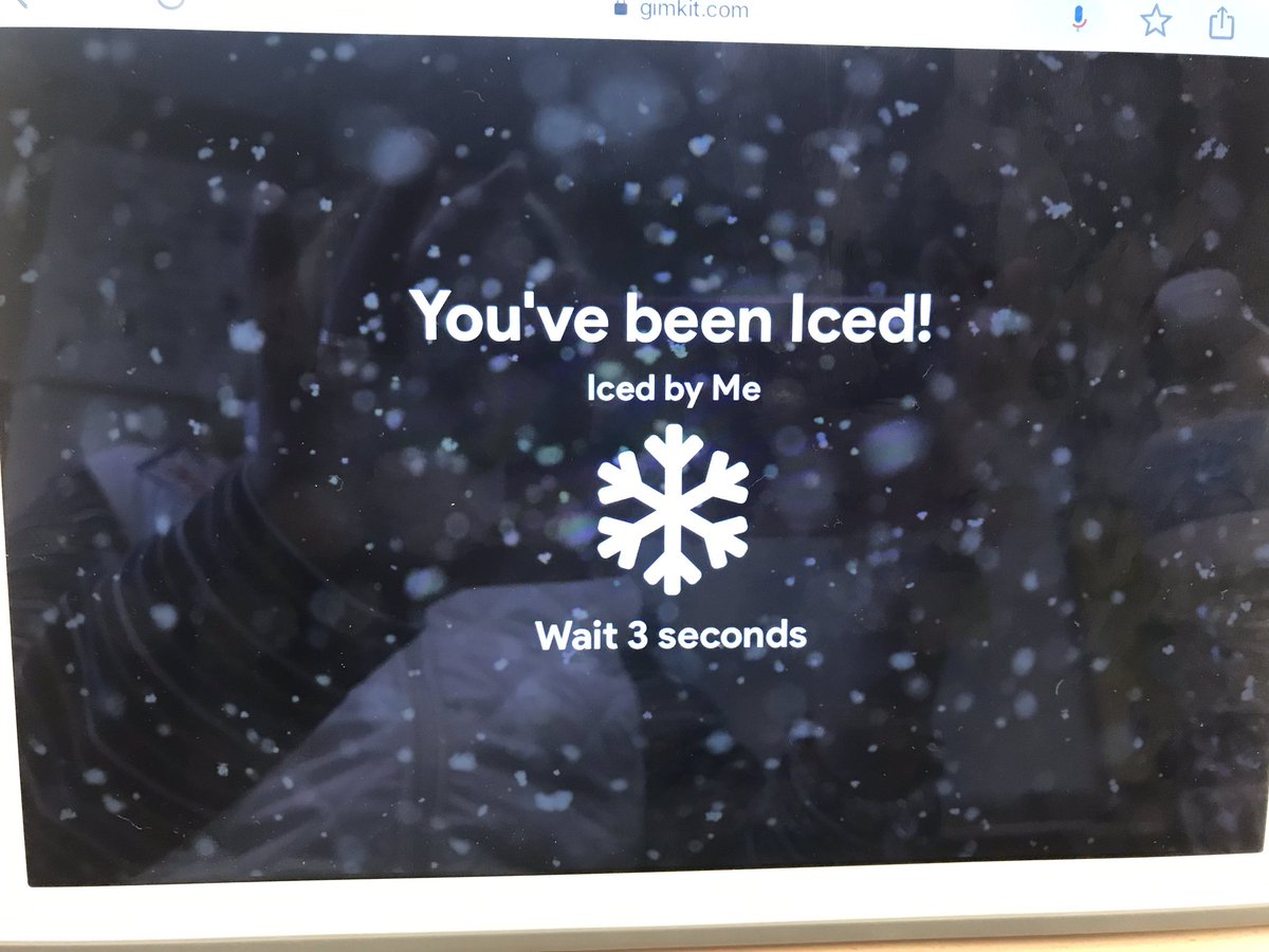 slrbright's tweet image. I was iced! #GCSLitTech