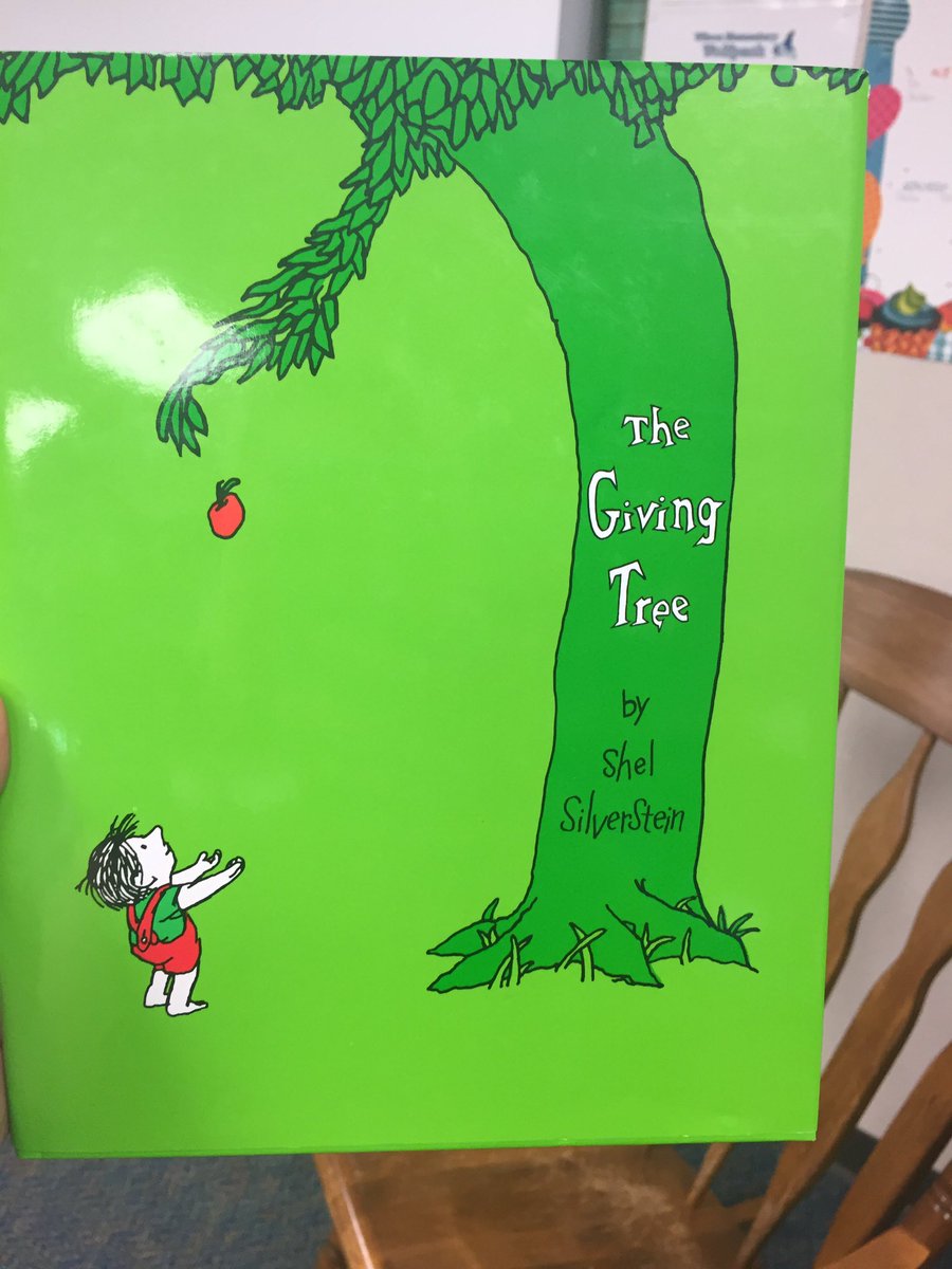 ChristyHuse's tweet photo. Today I read The Giving Tree to my fifth graders. Afterwards, students discussed how each change the tree made effected the environment #twehowl #5thgraderocks #sciencereadaloud #readinginscience #storytime https://t.co/E6qhN7uXjz