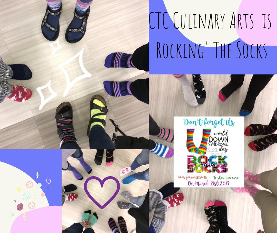 We are Rocking our Socks in Culinary Arts today! #WorldDownSyndromeDay <a href="/LCSD_MS/">Lowndes Co. Schools</a>