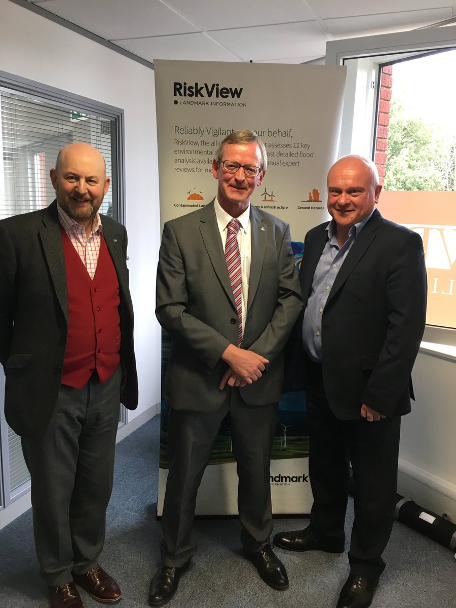 Excellent roundtable with Landmark at WBW, Exeter this morning on current topics pertinent to residential conveyancing and a bit of future gazing. Nine firms from Devon &amp; Somerset represented. Pictured with Tony Rollason of Landmark and Tony Steiner, DASLS Executive Director.