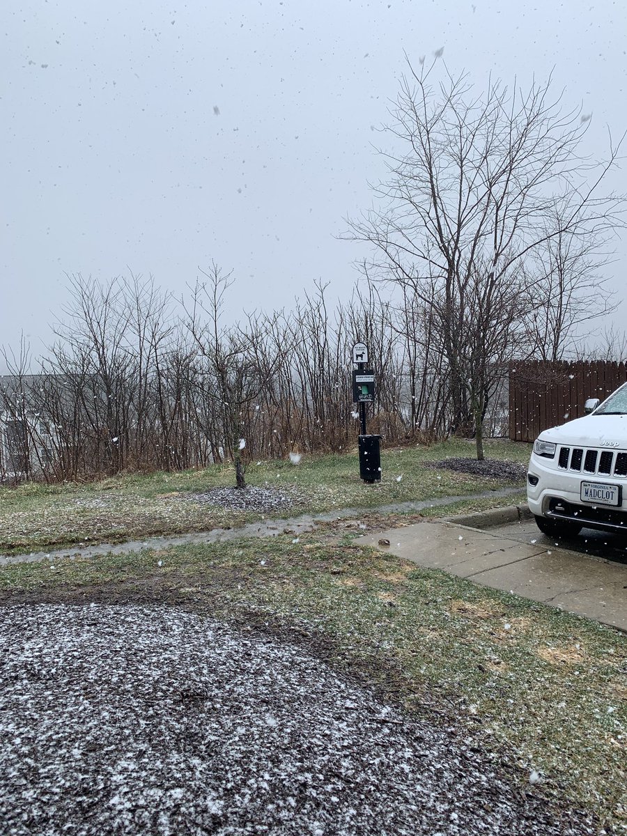 <a href="/dougkammerer/">Doug Kammerer</a> starting to snow here in Harrisonburg.