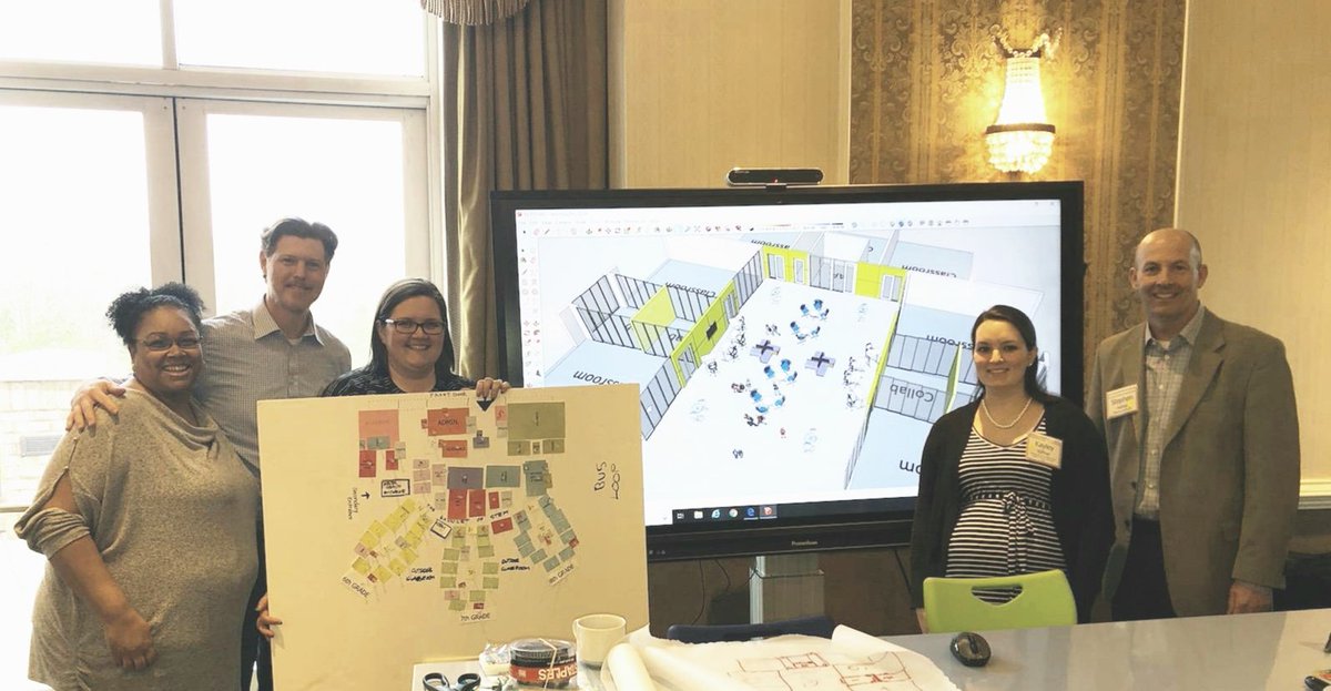 Our finished products of intentional design and analytical thinking. We were able to glimpse schools and classrooms of the future.