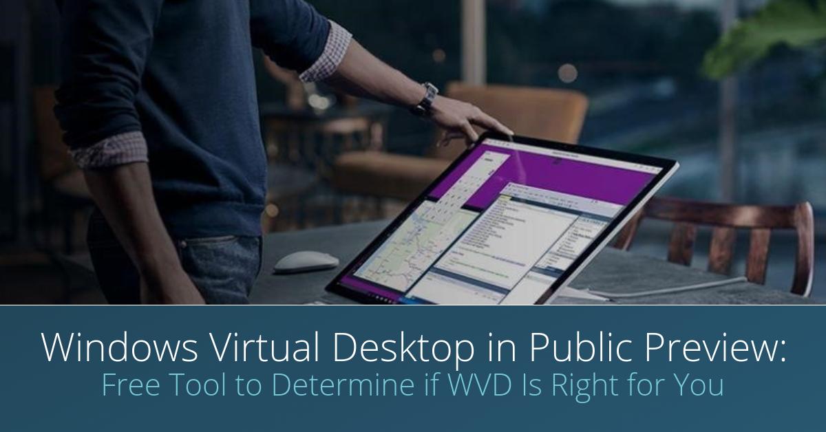 lakesidesoft's tweet photo. Did you hear? Windows Virtual Desktop is in public preview but is it right for your organization? Check out our FREE tool to help with that... https://t.co/az1al5Swgg 

#WVD #Citrix #Azure #WindowsVirtualDesktop #Windows10 https://t.co/0poSpcCziY