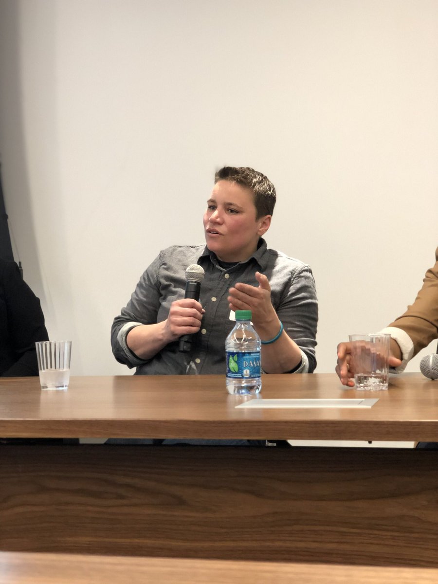 DrewSocial's tweet photo. Moving @StartOut panel last night “Celebrating Intersectionality: #Queer #Women #Entrepreneurs.” It’s amazing what we can achieve when we treat everyone equally and lift each other up! #LGBTQ https://t.co/NceDD1mqBH