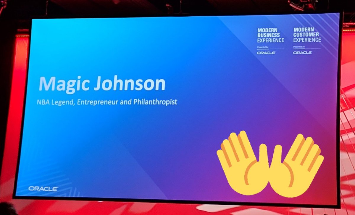 JoyceSurujbhan's tweet photo. Today's Keynote featuring @MagicJohnson https://t.co/ZHXIwRGAPD