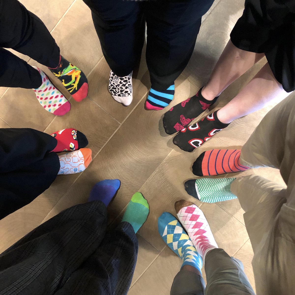 RoysRestaurants's tweet photo. Our differences are what make us great! We’re proud to celebrate #WorldDownSyndromeDay. #ConnectWithSox #LotsofSocks https://t.co/XrrsJkcSzf
