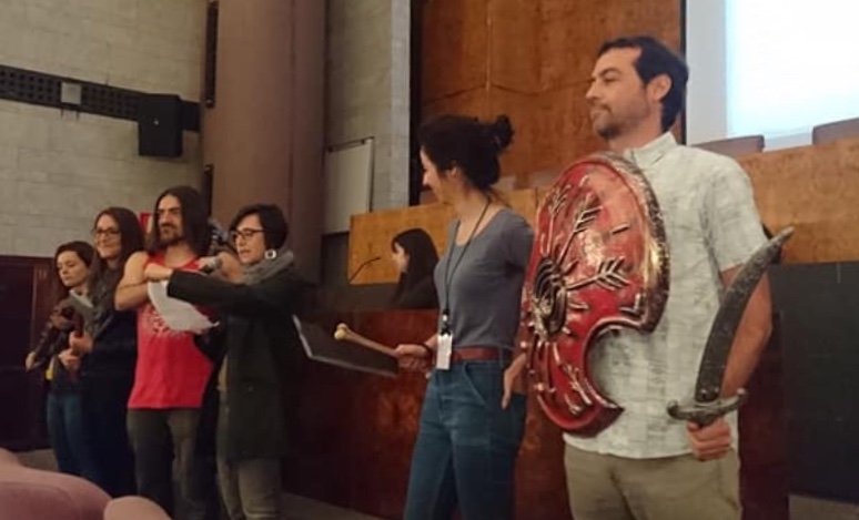 ¡Buenísima entrada en #tradicanfti2019 hoy! ¡Una gozada conocer y escuchar a compañeros de profesión!