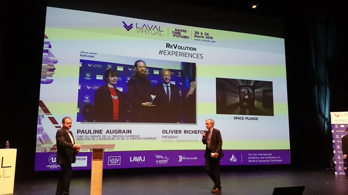 Yoichi_Yamazaki's tweet photo. The winners of ReVolution #Startup  is Boarding  Ring. Congrats! ##LavalVirtual2019 https://t.co/IqDZnUXmcF https://t.co/554Uqh72PS https://t.co/Ydrhaia40Z