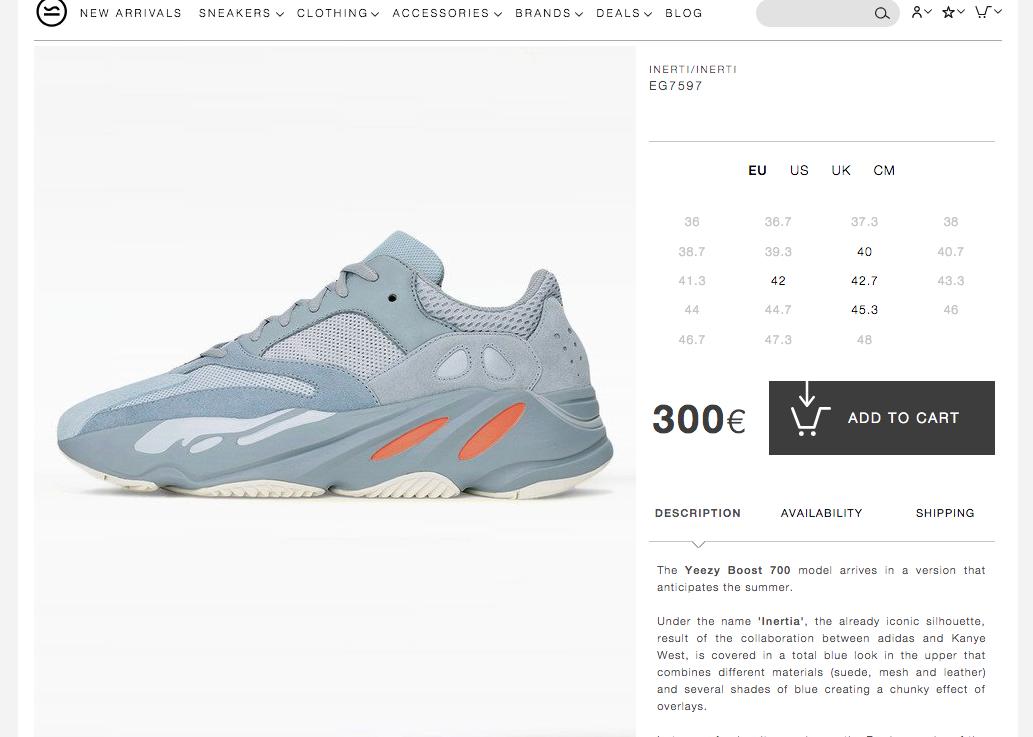 thesolerestocks's tweet photo. Yeezy 700 Inertia. More sizes up at SVD!

Link > https://t.co/kD2GLyNOkr https://t.co/CJ4M9TmM9A