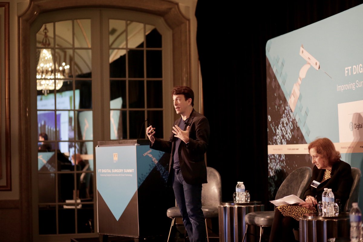 The future of health and medicine - where can technology take us? Daniel Kraft, Exponential Medicine addressing the challenges - 143 million more surgeries are required globally #FTDigitalSurgery Summit @taylorwessing @touchsurgery @verbsurgical