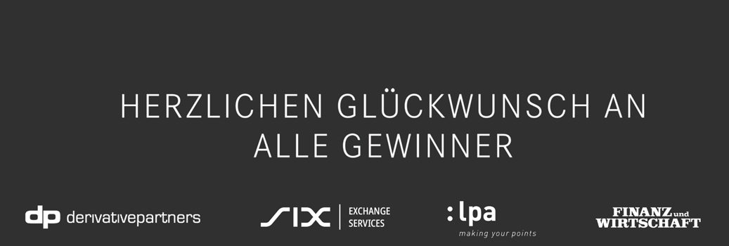 Danke an alle Partner SIX @sixgroup, LPA sowie Finanz und Wirtschaft @FuW_News für die tolle Zusammenarbeit und den erstklassigen Abend #SwissDerivativeAwards #SDA2019