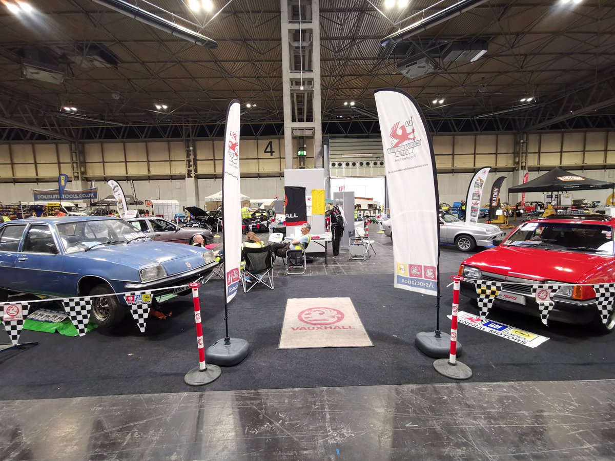 All setup at <a href="/NECRestoShow/">NECRestorationShow</a> look forward to seeing you there tomorrow Saturday or Sunday. <a href="/PerformanceVaux/">Performance Vauxhall</a> <a href="/DanFurr/">Dan Furr</a> <a href="/DANNYHOPKINSPC/">Danny Hopkins</a>