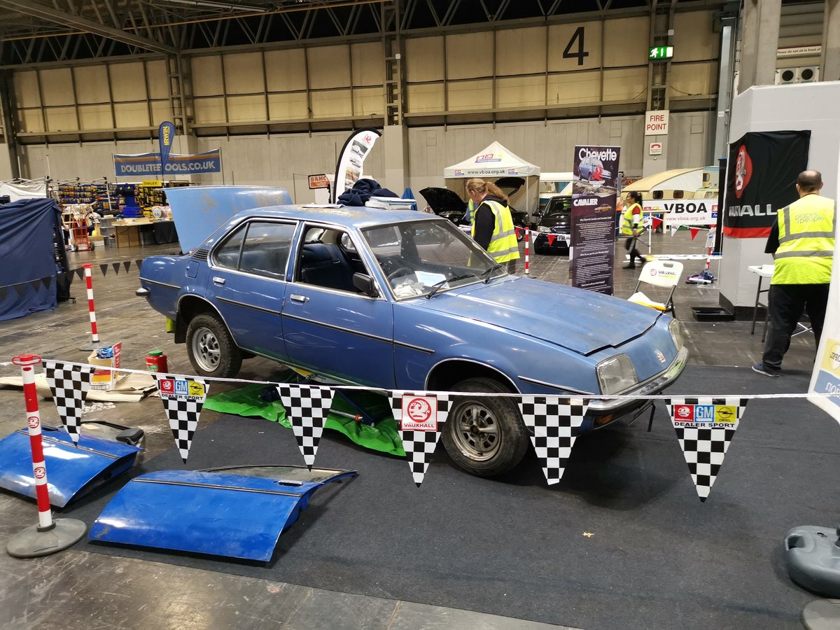 Our late chairmans Cavalier Mk1 "Winie" ready to work on <a href="/NECRestoShow/">NECRestorationShow</a> <a href="/DanFurr/">Dan Furr</a> <a href="/DANNYHOPKINSPC/">Danny Hopkins</a> <a href="/David_Simister/">David Simister</a> <a href="/PerformanceVaux/">Performance Vauxhall</a> <a href="/prac_classics/">Practical Classics</a>