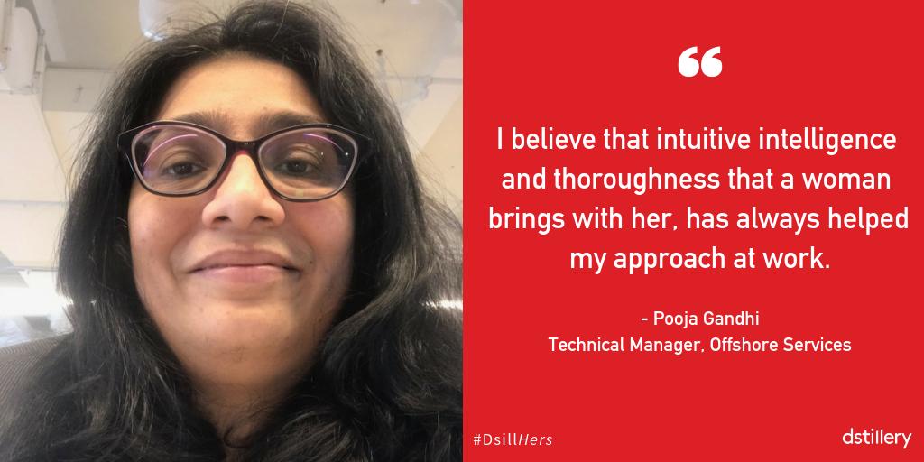 Dstillery's tweet photo. "I would urge all young women out there to believe that they have the power to achieve great heights and make a difference." Read more from the women of Dstillery: https://t.co/idgdw0UUZx #womenshistorymonth #womenintech #dstillhers https://t.co/DqrjinRoUz