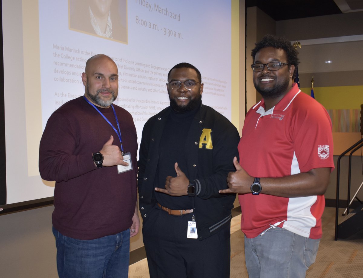 Happy to have Alpha Phi Alpha Fraternity Inc. in the house!!