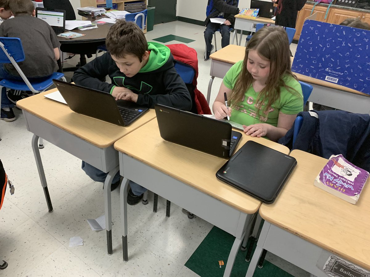 MerklinSuzanne's tweet photo. Mrs. Merklin and Mrs. Swaringim’s class are working on IXL to practice making change. #kingstonK14pride #supportothers #keeplearning https://t.co/Pm28a3dHwL