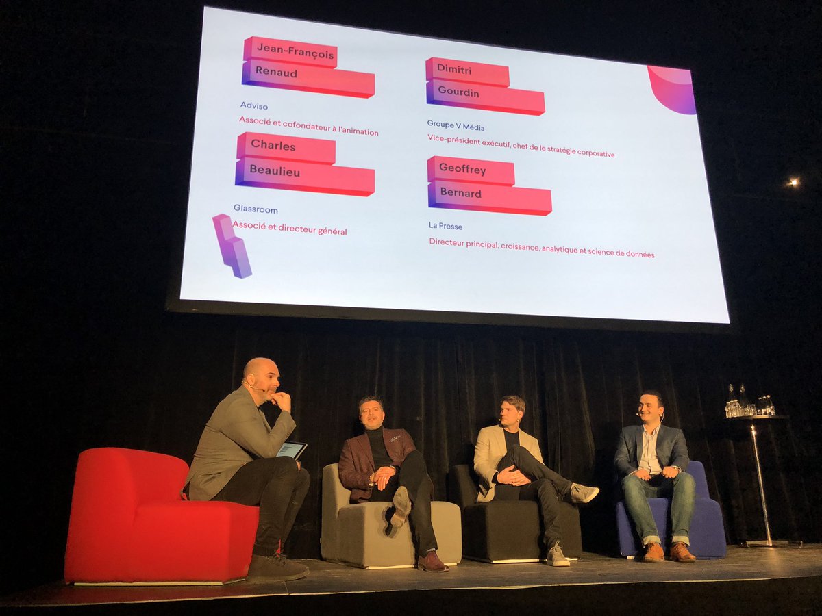Panel sur le brand safety au #rdvmarketing avec <a href="/jfrenaud/">Jean-François Renaud</a> <a href="/charlesbeaulieu/">Charles Beaulieu</a> <a href="/lapresseplus/">lapresse+</a> #infopresse #ipconf