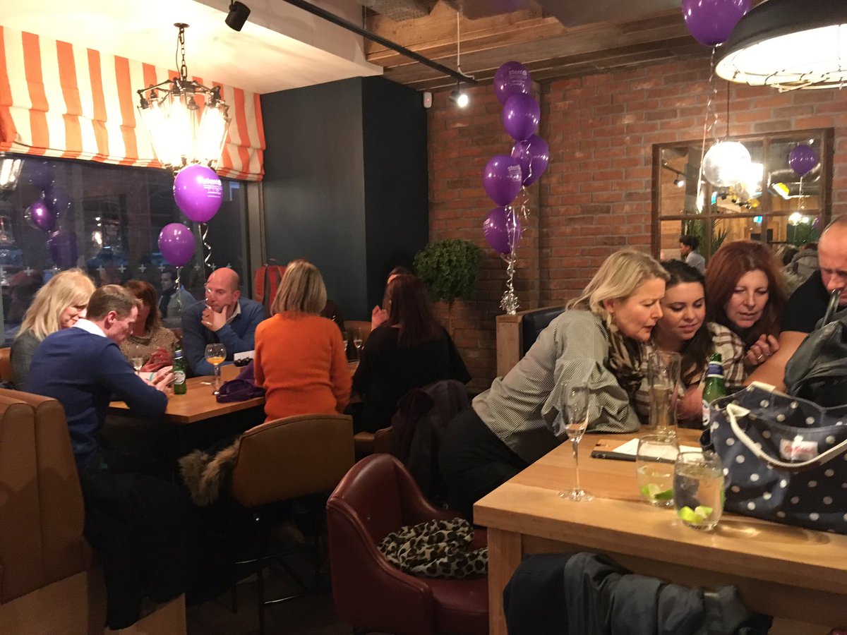 lovewimbledon's tweet photo. Brilliant start to Wimbledonβs first #triviatrail with lots of local businesses going head to head for local charity @stem4org Thanks to @barandblock for hosting the start of our event! https://t.co/qsEOG5K6CX