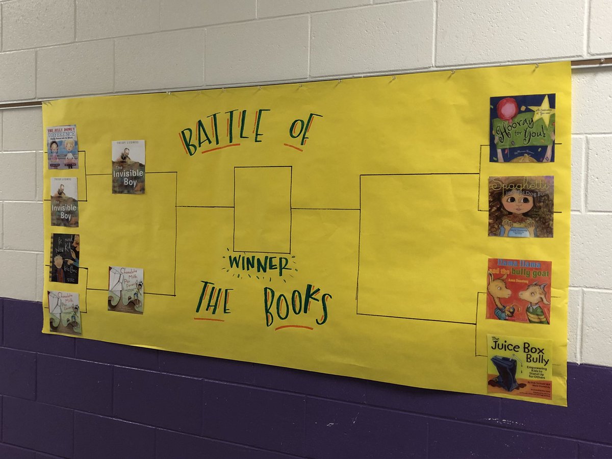 1st grade Battle of the Books! Which book will be the winner?! <a href="/PHSmariners/">PHS</a>
