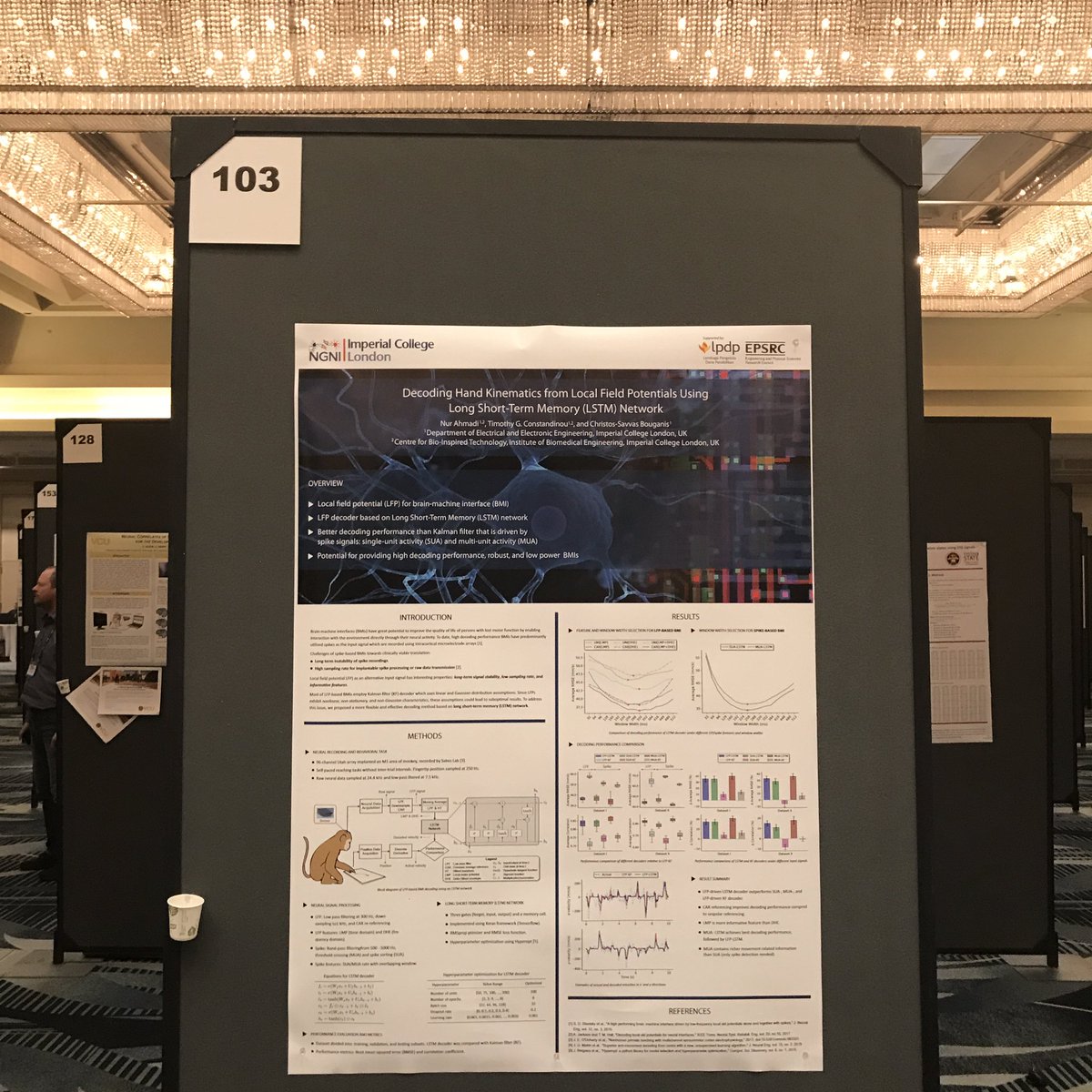 Today we are on! This afternoon at #NER19 poster session with #ENGINI our implantable mm-scale brain machine interface work. Posters on system platform, decoding, implantation tool with the <a href="/ImperialNGNI/">Imperial NGNI Lab</a> team <a href="/imperialcas/">Circuits and Systems</a>