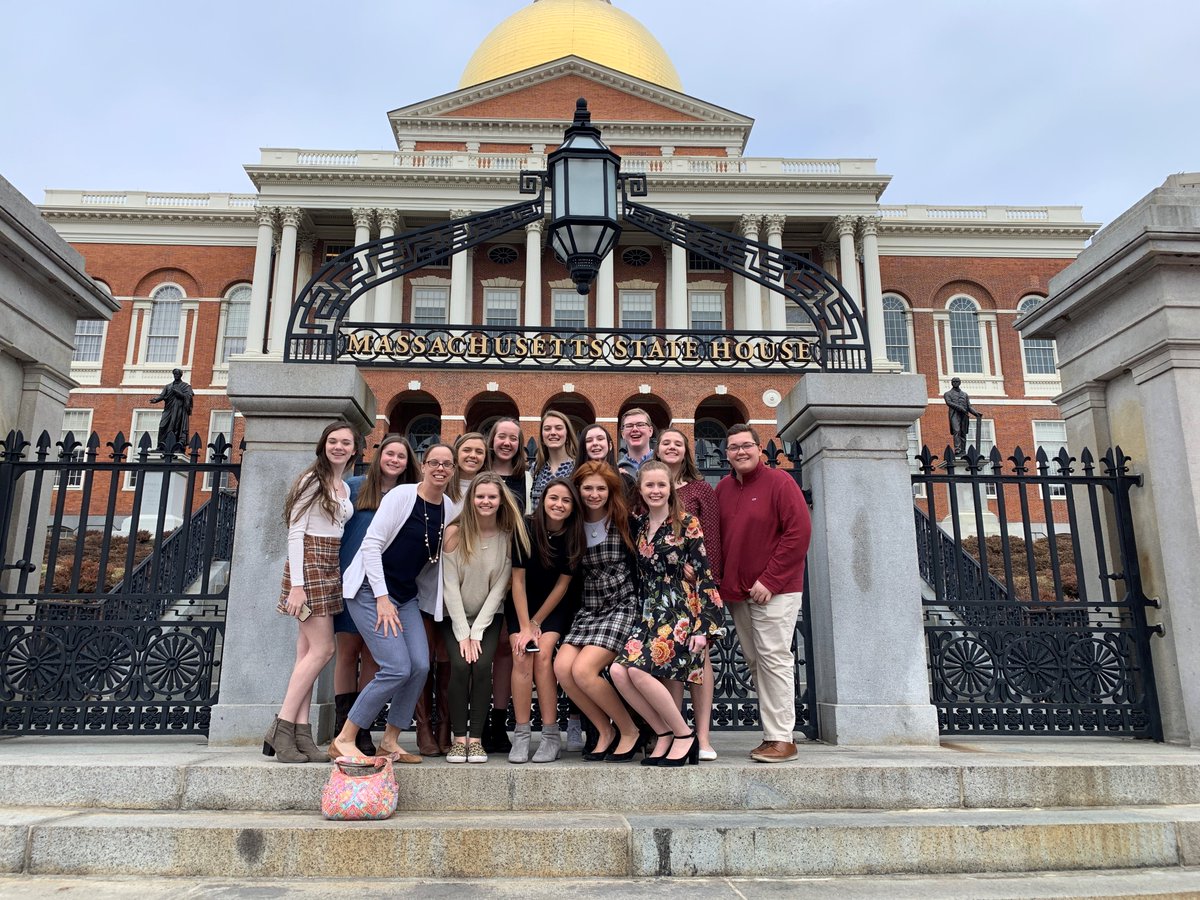 The HHS "Spreading Acts of Kindness" Club was honored for its work at a State House ceremony today. Kudos to Sen. O'Connor for bringing EXACTLY the right kind of young people to the MA State House!