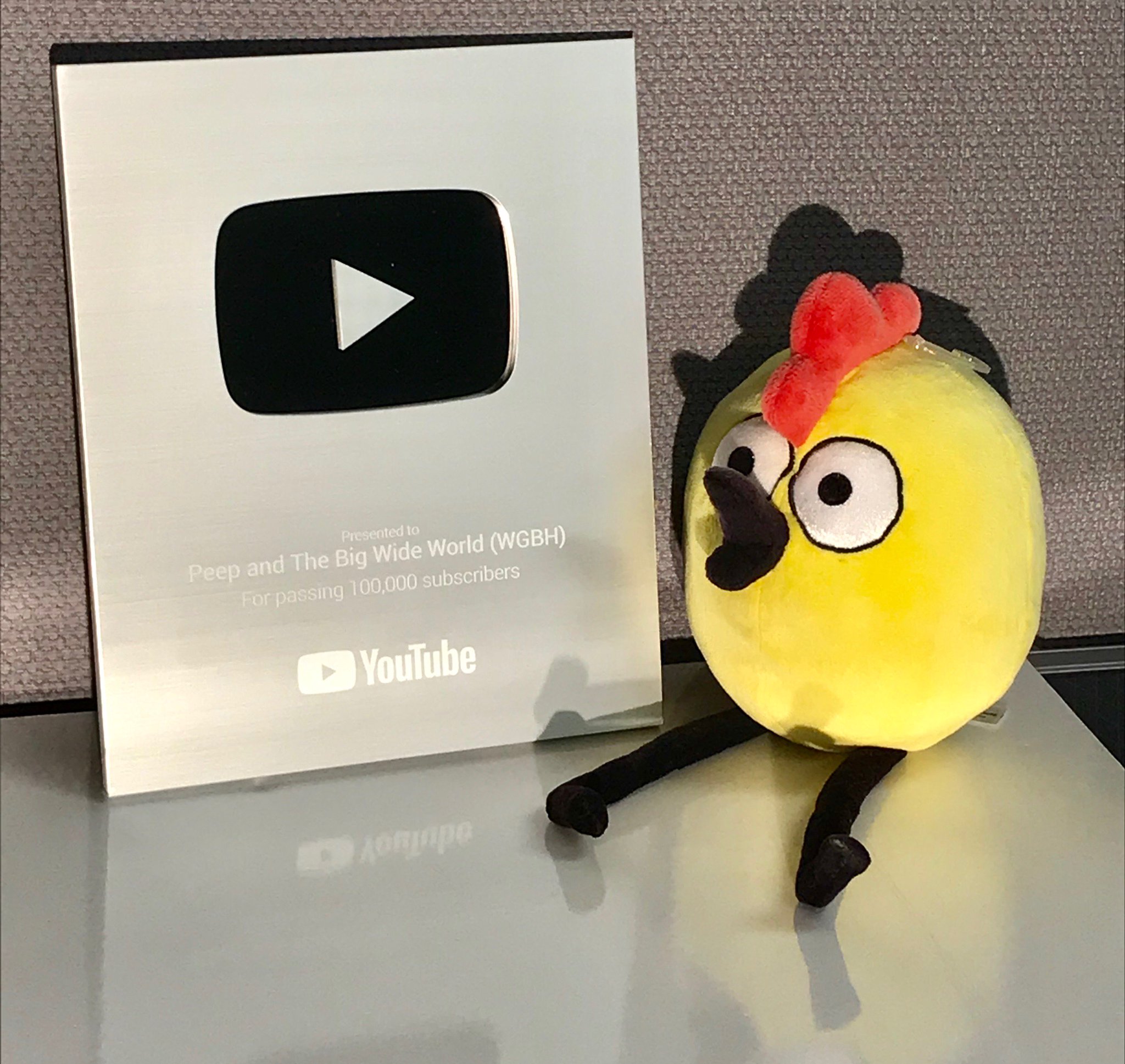 Peep and the big wide world plush deals