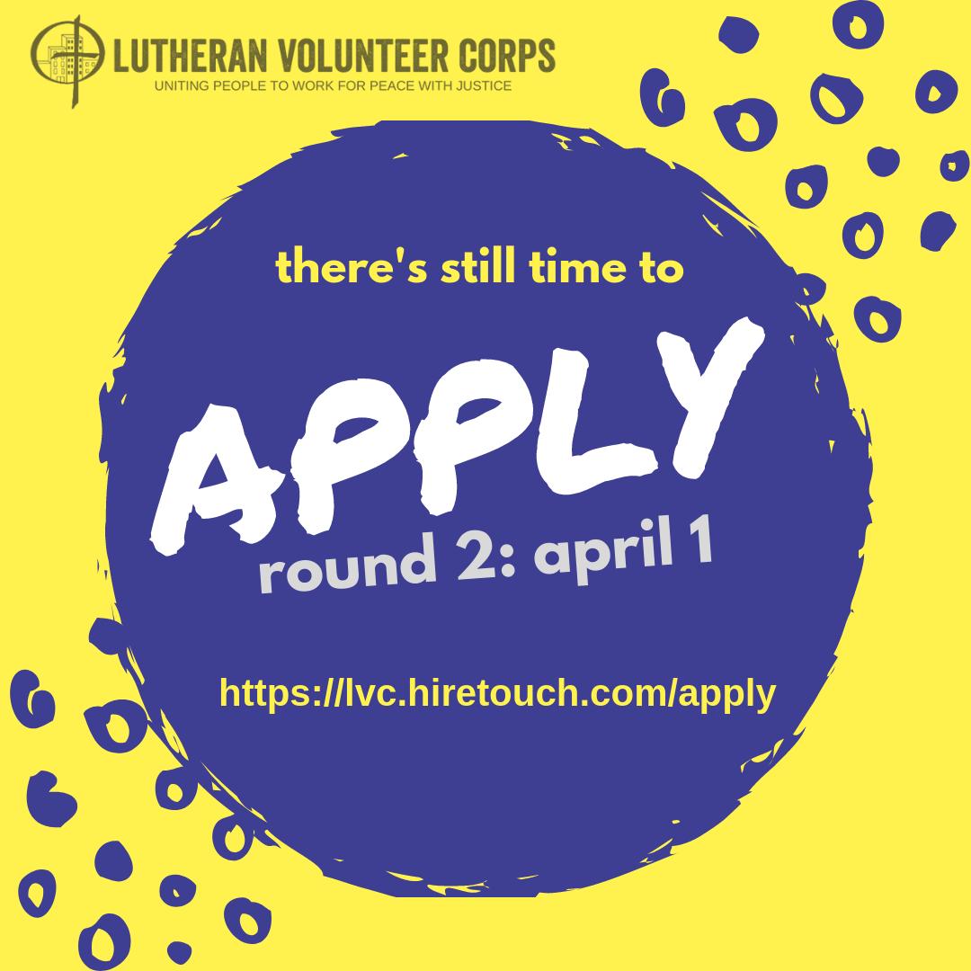 Lutheran Volunteer Corps tweet media