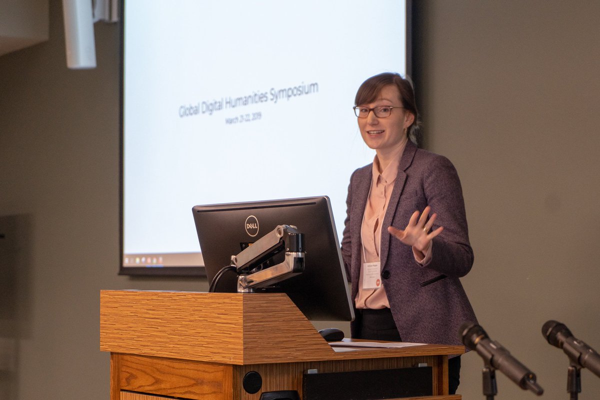 MSUCAL's tweet image. Day one of #MSUglobalDH at @msulibraries down! This year’s symposium focuses on migration, settlement, and mapping as a social justice approach to communicating information. See more photos of day one here: flickr.com/photos/msucal/…