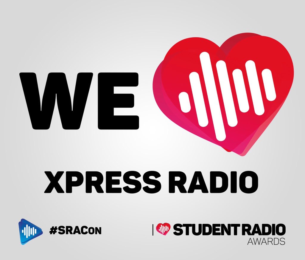 xpressradio's tweet photo. We’re all majorly excited to have been nominated for 7 #ILSRA awards by the Student Radio Association last night. A credit to all our talented team.
Bring on #SRACon 2019. https://t.co/a3799cOTuU
