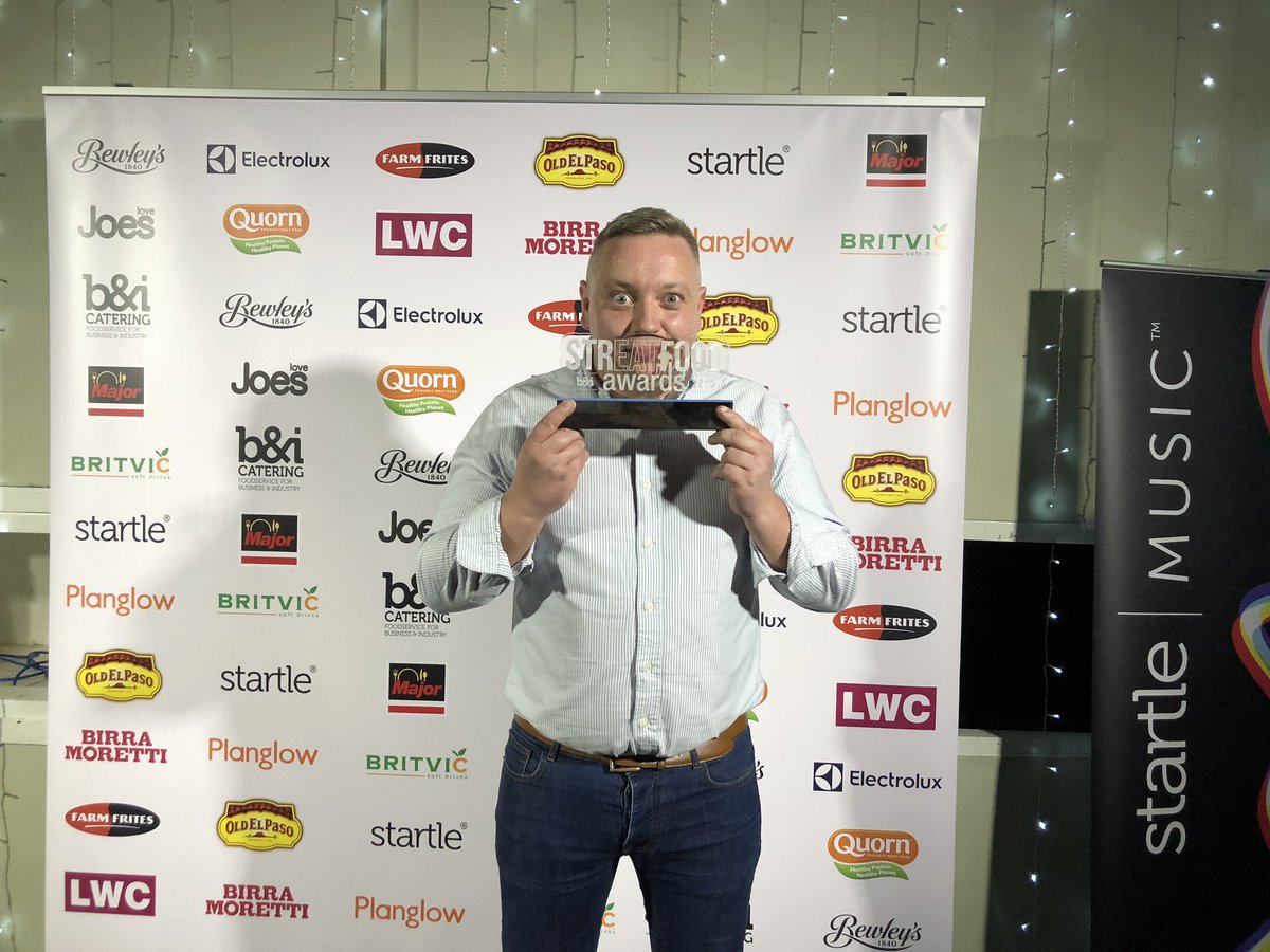 2019 B&amp;I street food chef of the year 2019 #1 @AngelHillFood <a href="/CateringAcademy/">Catering Academy</a> @ServestFoodCo big love to my main man <a href="/danfarrand13/">Daniel Farrand</a> x 🎉
