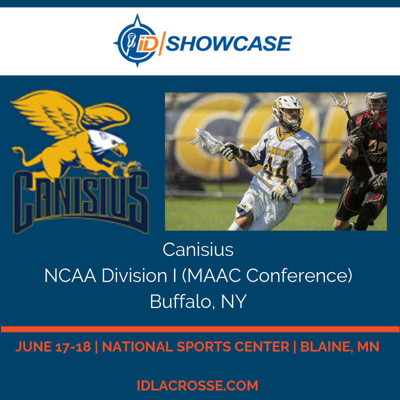 RealiDLacrosse's tweet photo. We are looking forward to having Coach Derek Marks from Canisius College on staff at the iD Showcase in June! #iDdifference https://t.co/R99BPOGrxH