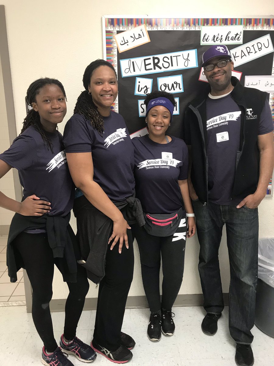 Lavender_TSU's tweet photo. #TarletonService2019 @DrNJonesTSU @dr_randle24 @TarletonFW https://t.co/LVwnkYc5Xj