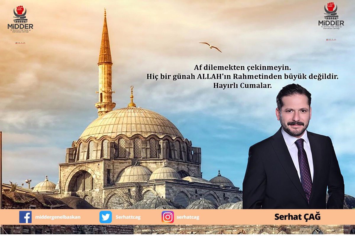 Af dilemekten çekinmeyin..
Hiç bir Günah Allah’ın (C.C) Rahmetinden büyük değildir..
Cumanız Nur,Dualarınız Kabul olsun..