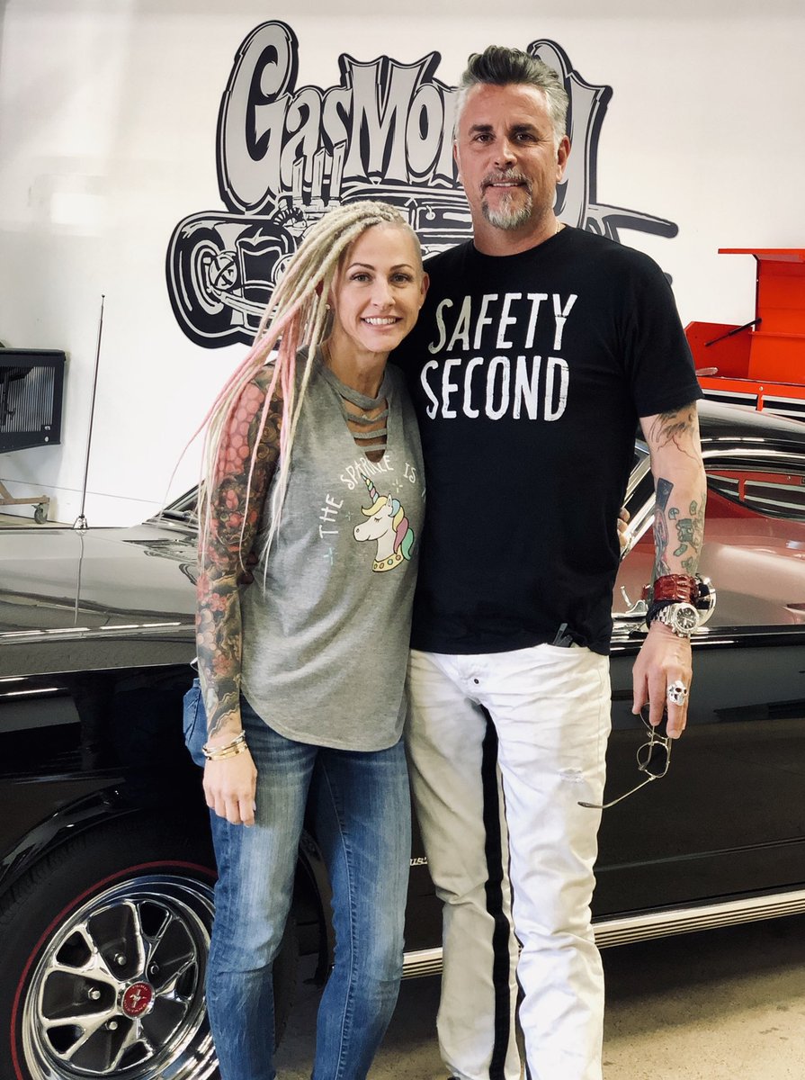 Gas monkey garage manager christie brimberry has been married to richard ra...
