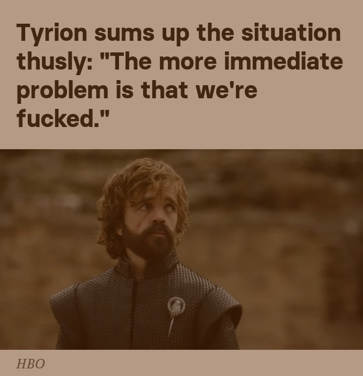 Well if this hasn't been the mood for the past decade or so.