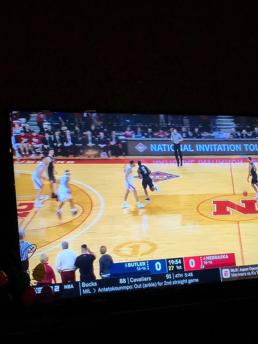 joshbolke's tweet photo. @unkbiol106 #106SpringBreak19
Enjoyed watching the real March Madness tournament last night! #Nebrasketball https://t.co/Olc2eGjcKG